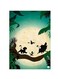 Printed Wall Sticker Multicolour 20cm
