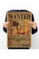 Anime One Piece Pirates Wanted Posters Wall Sticker