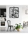 Decorative Wall Sticker Black 20cm