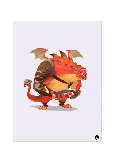 Printed Wall Sticker Multicolour 20cm