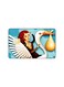 PRINTED BANK CARD STICKER Beautiful Girl Drawing On Stork