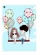 Printed Wall Sticker Multicolour 20cm