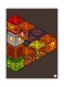 Printed Wall Sticker Multicolour 20cm