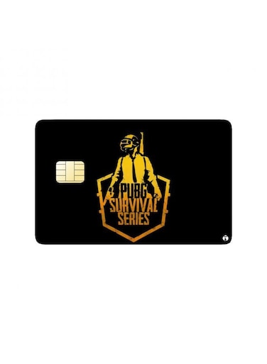 PRINTED BANK CARD STICKER Pubg Mobile Video Game