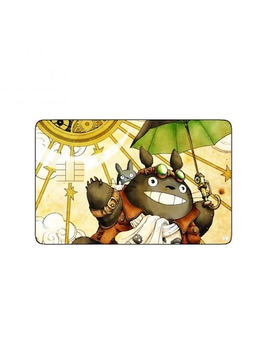 PRINTED BANK CARD STICKER My Neighbor Totoro Anime