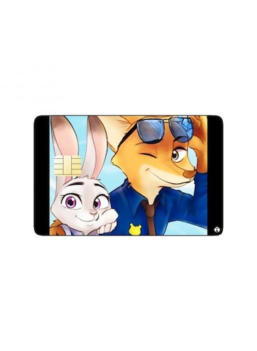 PRINTED BANK CARD STICKER Animation Nick And Judy From Zootopia By Disney