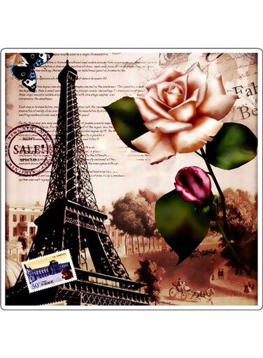 Decorative Wall Sticker Multicolour 10x10cm