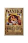 Anime One Piece Pirates Wanted Posters Wall Sticker