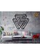 Decorative Wall Sticker Black 20cm