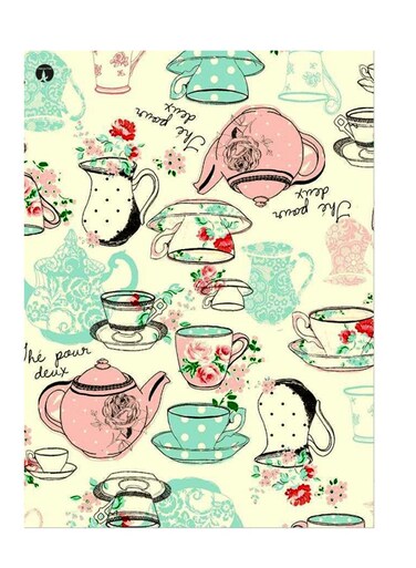 Printed Wall Sticker Multicolour 20cm