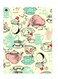 Printed Wall Sticker Multicolour 20cm