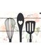 Printed Wall Sticker Multicolour 20cm