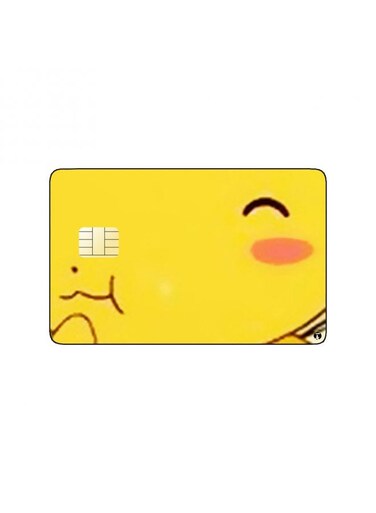 PRINTED BANK CARD STICKER Cerberus From Cardcaptor Sakura Anime