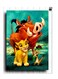 Printed Wall Sticker Multicolour 20cm