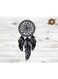 Decorative Wall Sticker Black 20cm