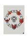 Printed Wall Sticker Multicolour 20cm