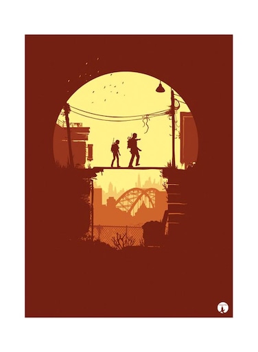 Printed Wall Sticker Multicolour 20cm