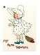 Printed Wall Sticker Multicolour 20cm