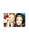 PRINTED BANK CARD STICKER Cute Kids Vintage Art With Headscarfs