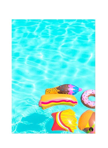 Printed Wall Sticker Multicolour 20cm