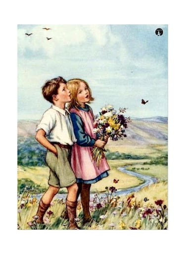 Printed Wall Sticker Multicolour 20cm