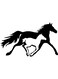 Decorative Wall Sticker Black 20cm