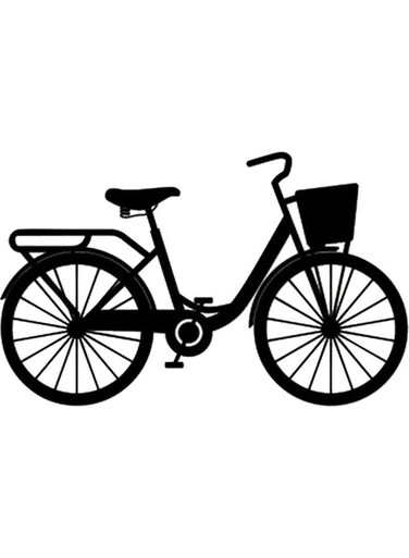 Decorative Wall Sticker Black 20cm