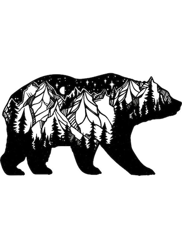 Decorative Wall Sticker Black