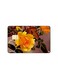 PRINTED BANK CARD STICKER Beautiful Yellow Flowers Drawing