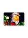 PRINTED BANK CARD STICKER Beautiful Bird Vintage Art With Ribbon