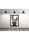 Decorative Wall Sticker Black 20cm