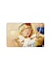 PRINTED BANK CARD STICKER Cute Girl Drawing With Toys