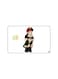 PRINTED BANK CARD STICKER Super Mario Video Game