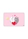 PRINTED BANK CARD STICKER Cute Cats Drawing With Heart