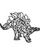 Decorative Wall Sticker Black 20cm