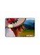 PRINTED BANK CARD STICKER Beautiful Woman Vintage Art