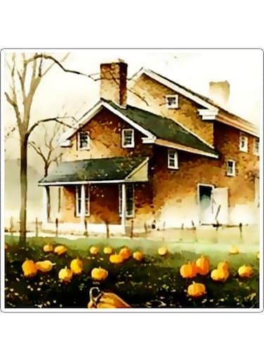 House Design Decorative Wall Sticker Multicolour