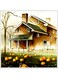 House Design Decorative Wall Sticker Multicolour