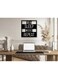 Decorative Wall Sticker Black 20cm