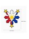 Show Your Filipino Pride Sticker, Car Sticker For Laptop, Bottle, Truck, Phone, Motorcycle, Window, Wall, Cup