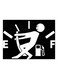 Reflective Oil Shortage Car Body Styling Sticker