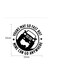 Vinyl Decal Car Sticker for Jeep Enthusiasts Yours May Go Fast But Mine Can Go Anywhere (Black)