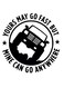 Vinyl Decal Car Sticker for Jeep Enthusiasts Yours May Go Fast But Mine Can Go Anywhere (Black)