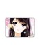 PRINTED BANK CARD STICKER Cute Anime Girl Drawing With Flowers