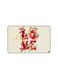 PRINTED BANK CARD STICKER "Love" With Flowers Drawing