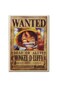 Anime One Piece Pirates Wanted Posters 1Pcs Set, Ace Poster Home Decor Wall Sticker