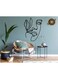 Decorative Wall Sticker Black 20cm