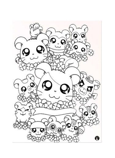 Printed Wall Sticker Multicolour 20cm
