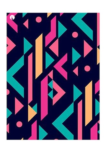 Printed Wall Sticker Multicolour 20cm
