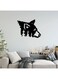 Decorative Wall Sticker Black 20cm